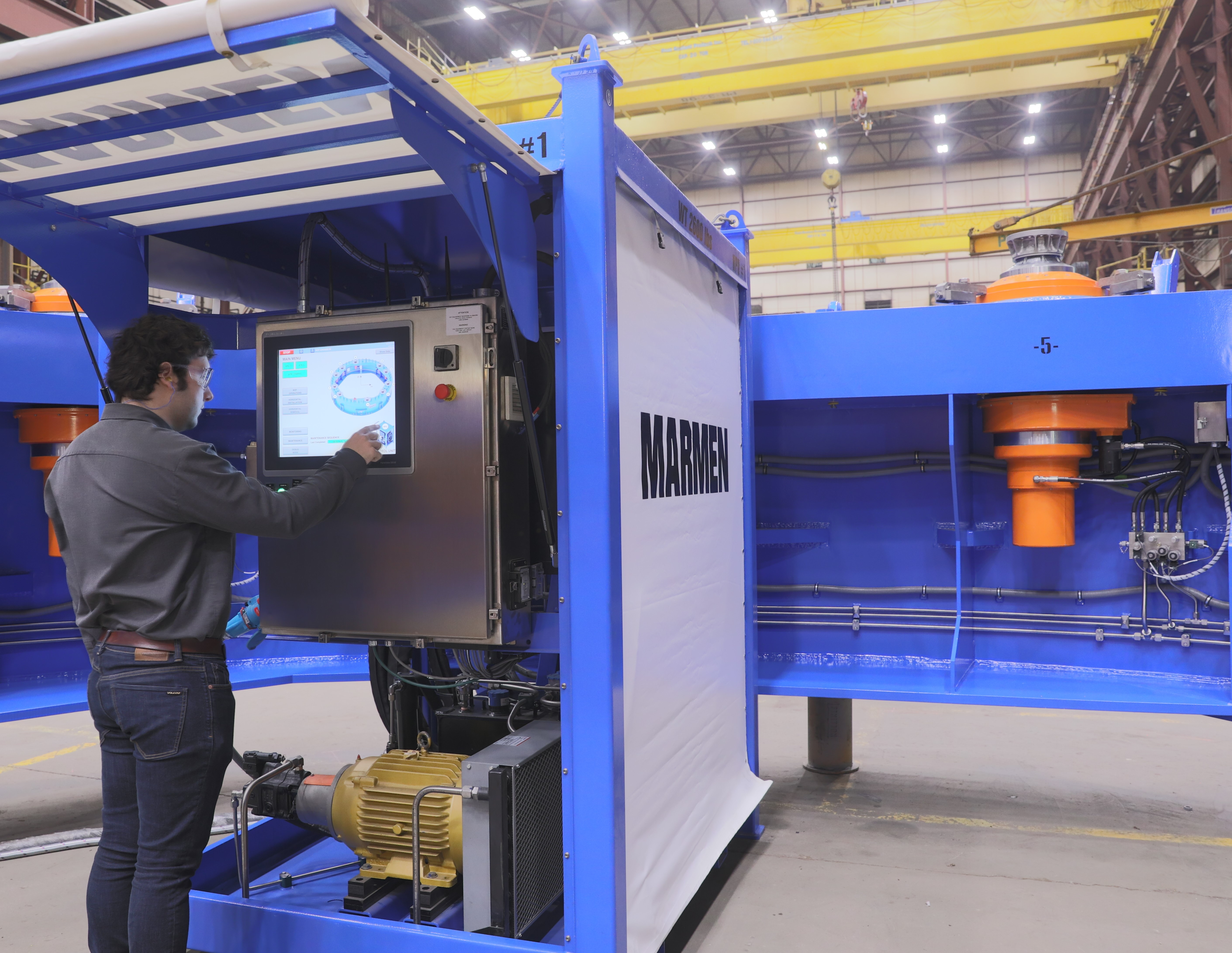 Marmen design and engineering ground support equipment space